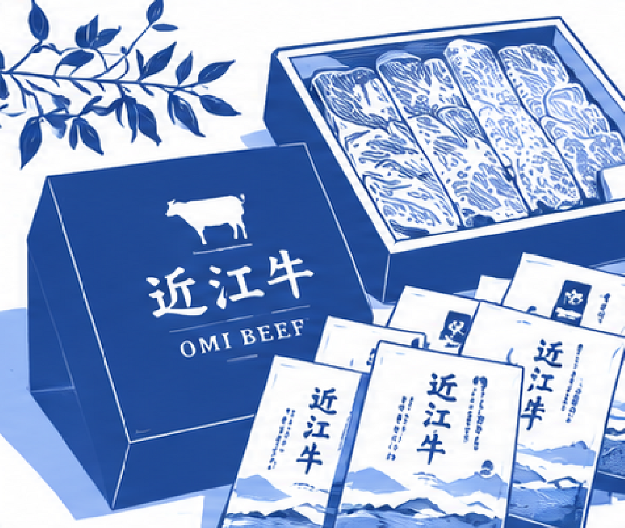 松喜屋 近江牛肉 選べるギフト 露草